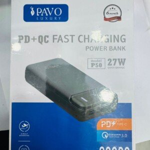 Fast Charging Power Bank 20000 MAH PD+QC