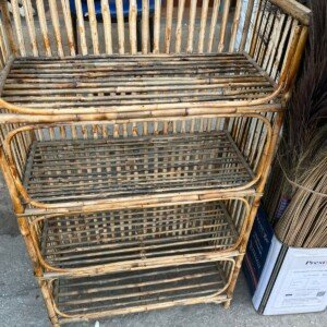 Bamboo Shoe Rack