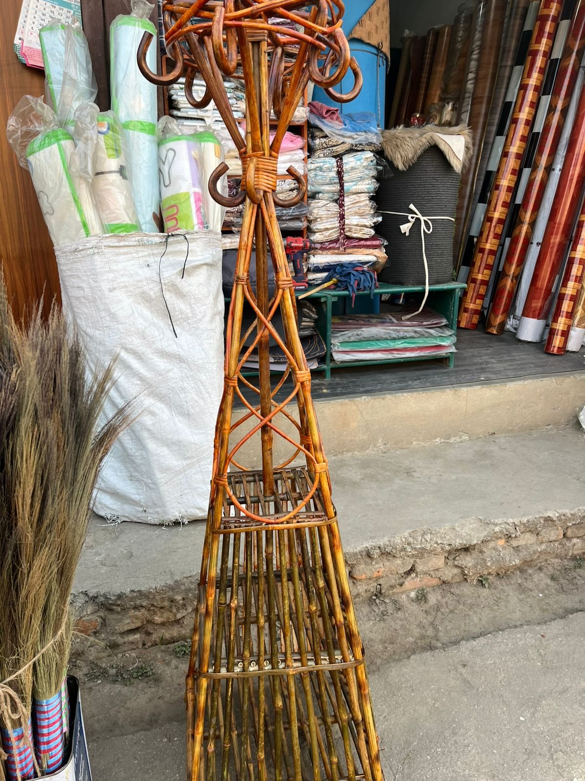 Bamboo Cloth Hanger