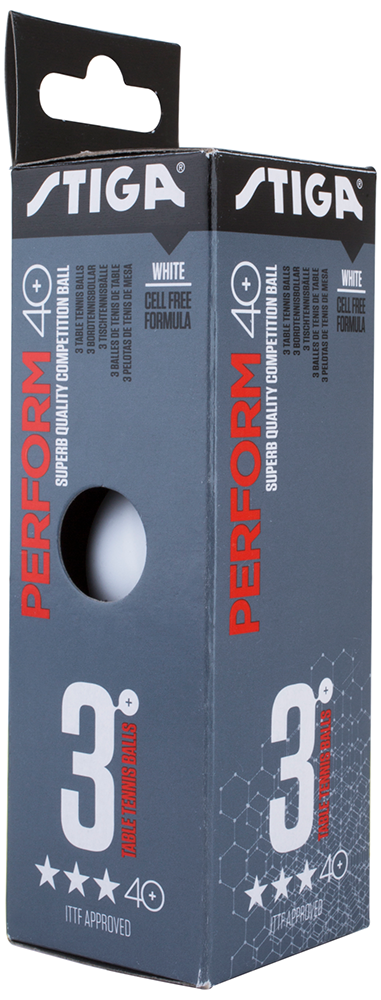 Cosco STIGA PERFORM ★★★ Table Tennis Ball (Pack of 3)