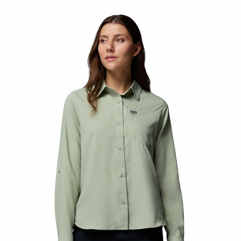 Columbia W Silver Ridge™ Utility II LS Shirt - Formal Shirt - Size XS - XS