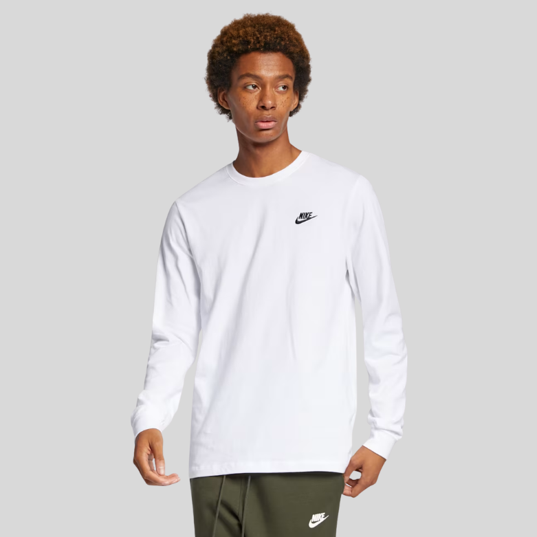Nike Sportswear Long-Sleeve T-Shirt - Full Sleeve T-Shirt - Size Small