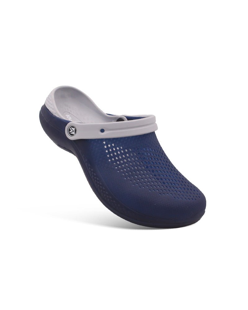 Men's Contrast Combination Clogs with TPE Outer