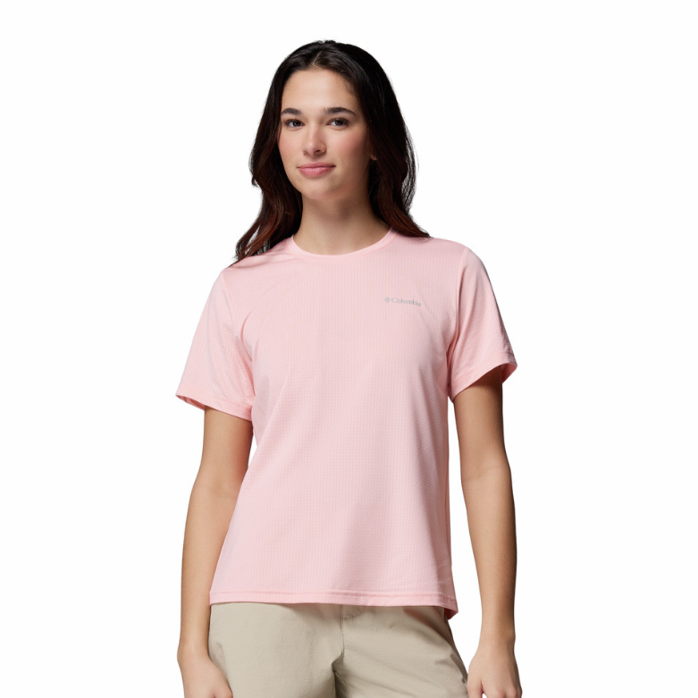 Columbia W Wild Springs™ SS - Summer T-Shirt - Size Medium - Medium