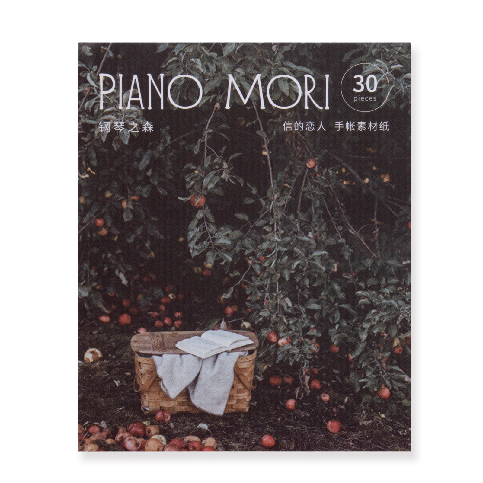 Bullet Journal Sticker - Piano Mori