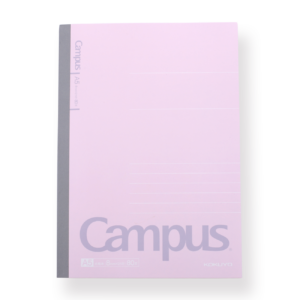 Kokuyo Campus Notebook - A5 - 8 mm Ruled - Pink