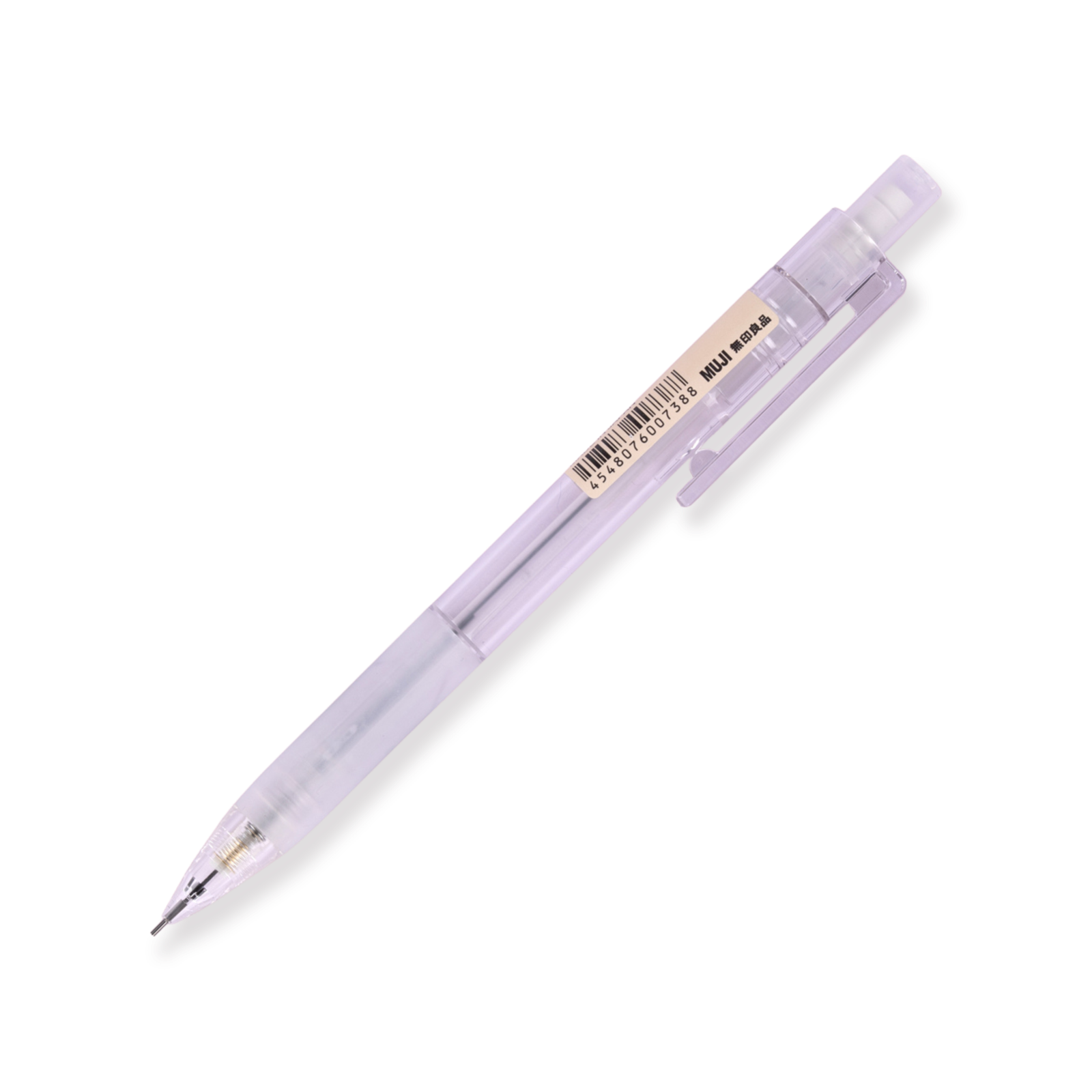 Muji Polycarbonate Sharp Pencil W/Rubber Grip 0.5 mm