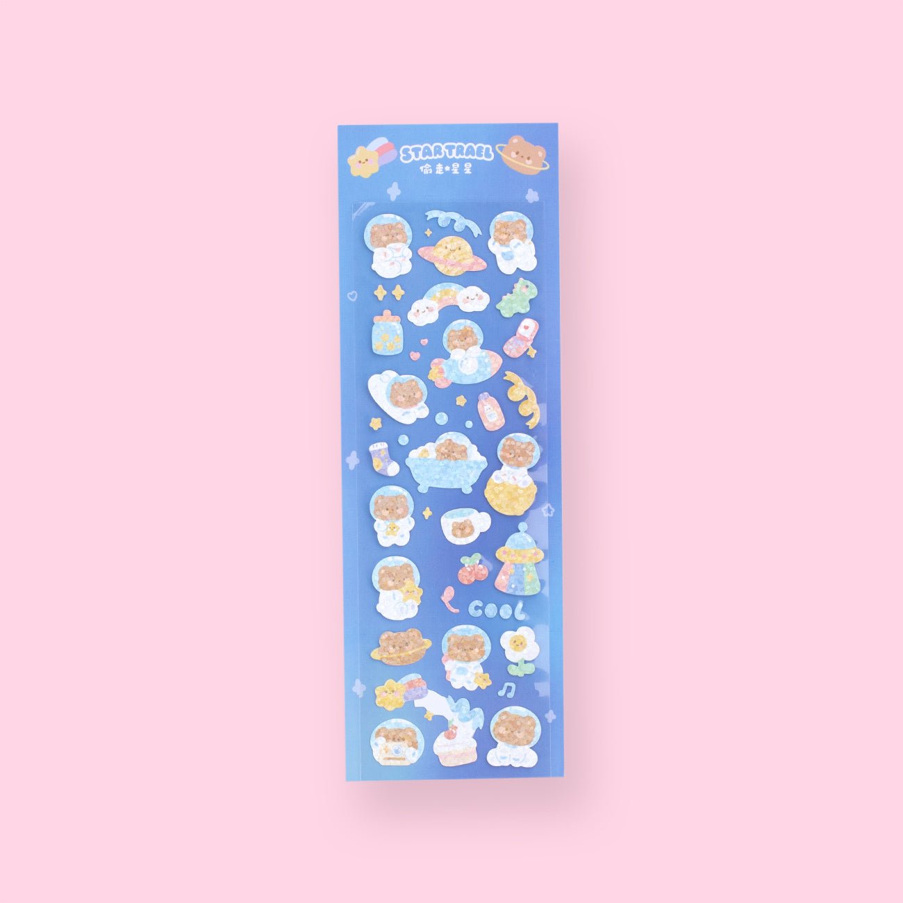 Polco Star Travel Stickers - Blue