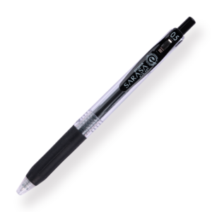 Zebra Sarasa Clip Gel Pen - 0.5 mm - Black