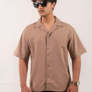 Brown Summer Shirt - Casual Shirt - Size 2XL