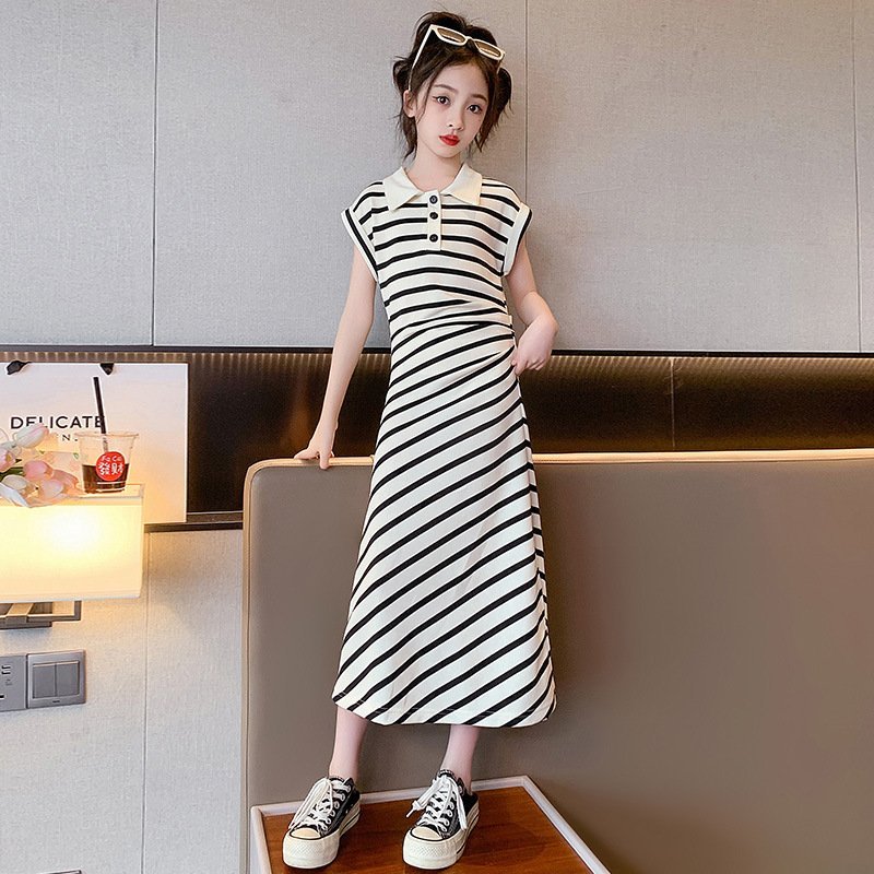 Korean Style Summer Vest for baby girl – Sweet Patchwork Lace Bow Sleeveless Top - Sizes 90 cm(1 to 2 years), 100 cm(2 to 3 years), 110 cm(3 to 4 years), 120 cm(4 to 5 years) and more