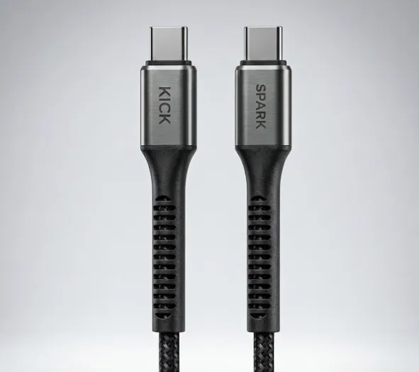 Kick Spark 100W USB-C to USB-C Cable