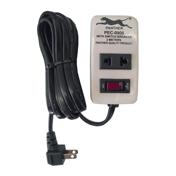 PANTHER PEC-0906 3M EXT CORD W/SWITCH BREAKER #16