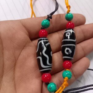 Dzi beads Locket
