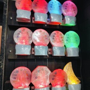 Lighting Selenite Plates