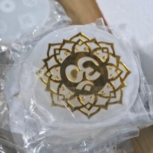 Selenite Plate - size:3inch 'flat and big' Weight- 100gm to 150 gm