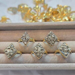 Pyrite Ring Panchadhatu 100 Percent Original