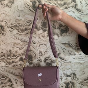 Mauve Mini Crossbody Sling Bag